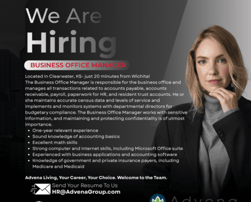 Hiring Business Office Manager